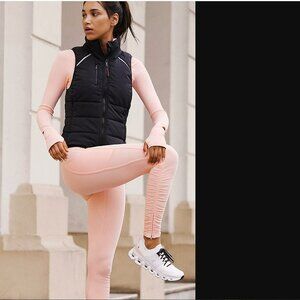 Free People Movement Women Black Gathering Storm Vest Size XS NWOT 148$